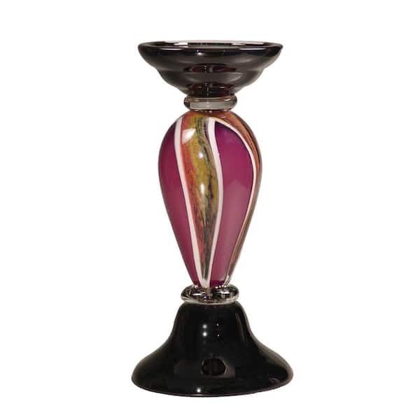 Dale Tiffany Melrose Art Glass Candle Holder