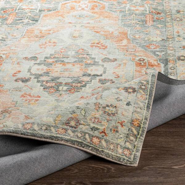 Livabliss Orillia Burnt Doormat 3 ft. x 4 ft. Indoor Area Rug 