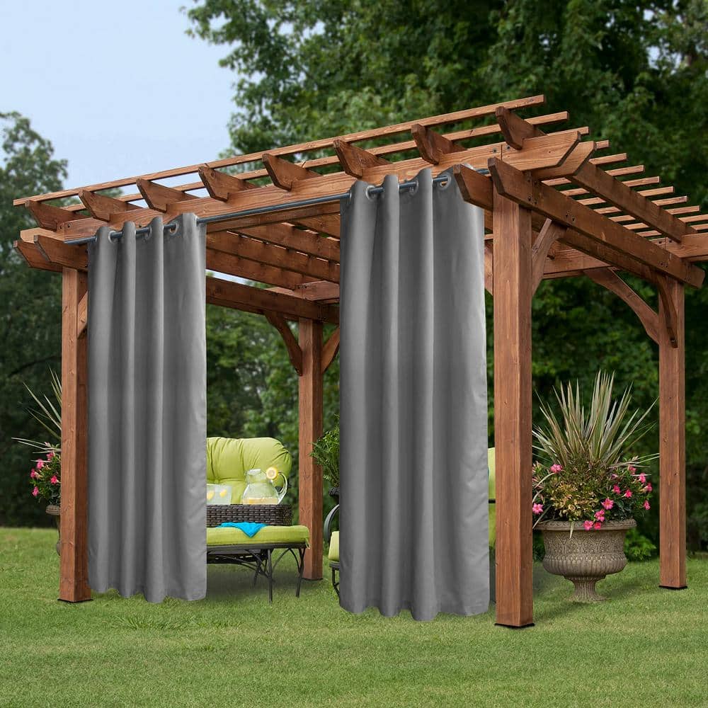 50 in x 84 in Outdoor Patio Waterproof Rustproof Grommet Porch Decor Privacy Thermal Insulated Curtain (1 Panel) price history on PriceWatchPro