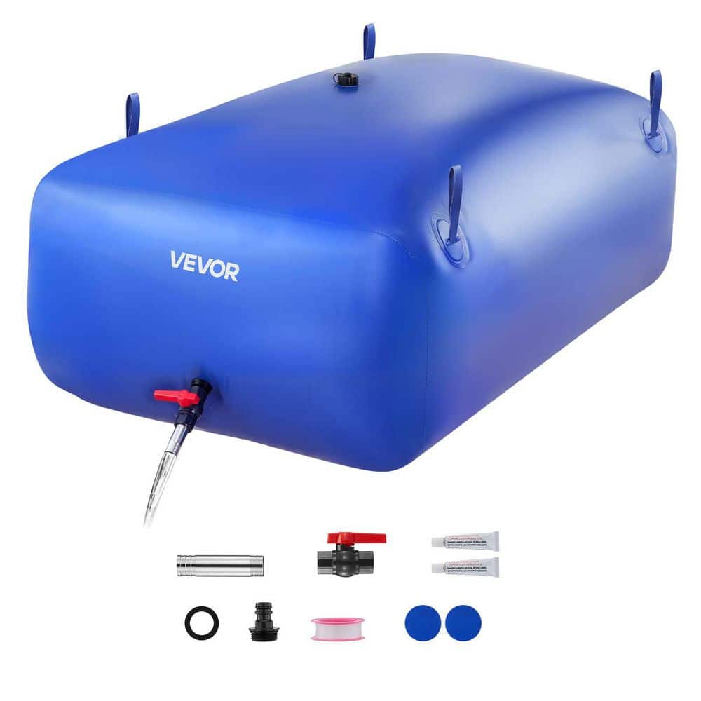 Water Storage Bladder, Blue, Wear-Resistant 1000D PVC Soft Waters Bag, 142.7gal. Collapsible Water Storage Bag price history on PriceWatchPro