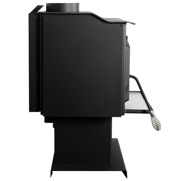 Pleasant Hearth 1,200 sq. ft. EPA Certified Wood Stove with Stainless Steel  Ash Lip and Blower HWS-1200-B - The Home Depot