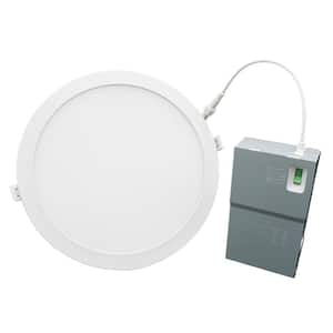 Altair 8 in. Canless Downlight 120-277 Volt Integrated LED Recessed Light Trim 1600 Lumens 17W Adjustable CCT Dimmable
