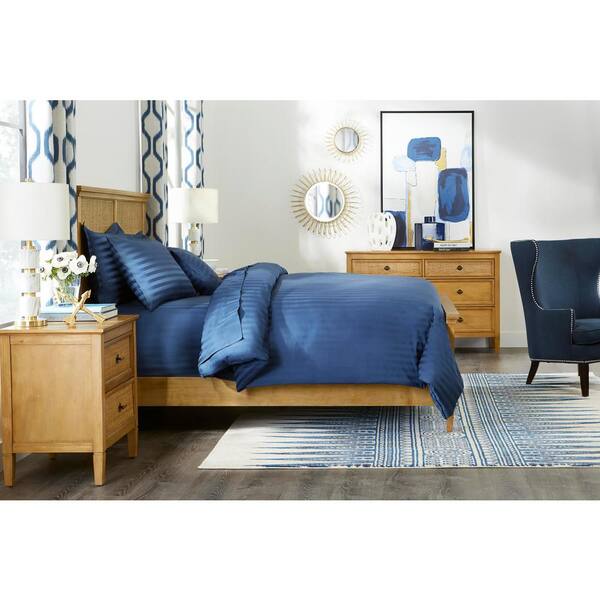 500 Thread Count 100% Egyptian Cotton Damask Stripe New sheet Set 