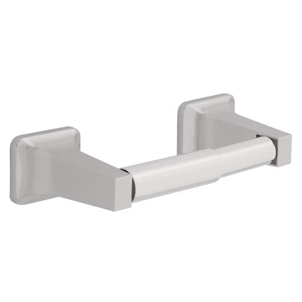 Franklin Brass Futura Wall Mount Spring Loaded Toilet Paper Holder Bath Hardware Accessory in Polished Chrome