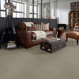 Recognition I - Wood Craft - Brown 24 oz. Nylon Pattern Installed Carpet