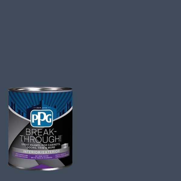 1 qt. PPG1041-7 Cavalry Satin Door, Trim & Cabinet Paint