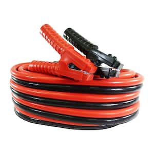 Schumacher 1-Gauge, 25-Foot Extreme-Duty Booster Cables, Rated for 900-Amps