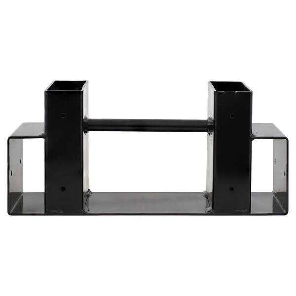 Steel log rack online brackets