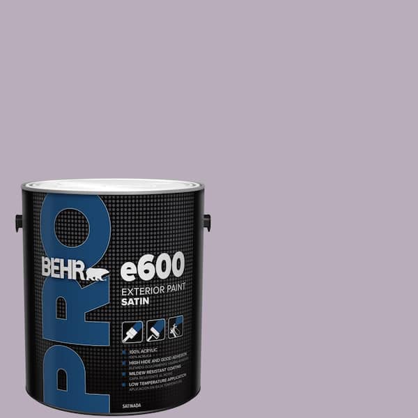 BEHR PRO 1 gal. #HDC-SP14-12 Exclusive Violet Satin Exterior Paint