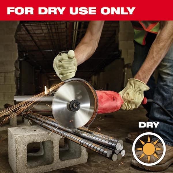Milwaukee 4 in. Steelhead Diamond Cut Off Blade 49-93-7800