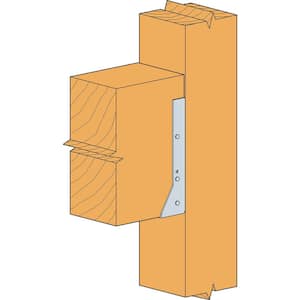 HUC Galvanized Face-Mount Concealed-Flange Joist Hanger for 6x12 Nominal Lumber