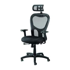 LANBO 26 in. Black High Back Adjustable Height Ergonomic Office Chair with Lumbar  Support LBZM8009BK - The Home Depot