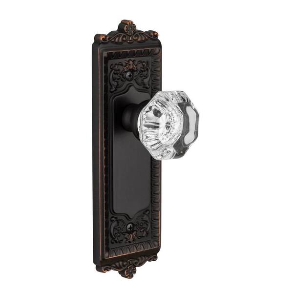 Grandeur Windsor Timeless Bronze Plate with Double Dummy Chambord Crystal Knob