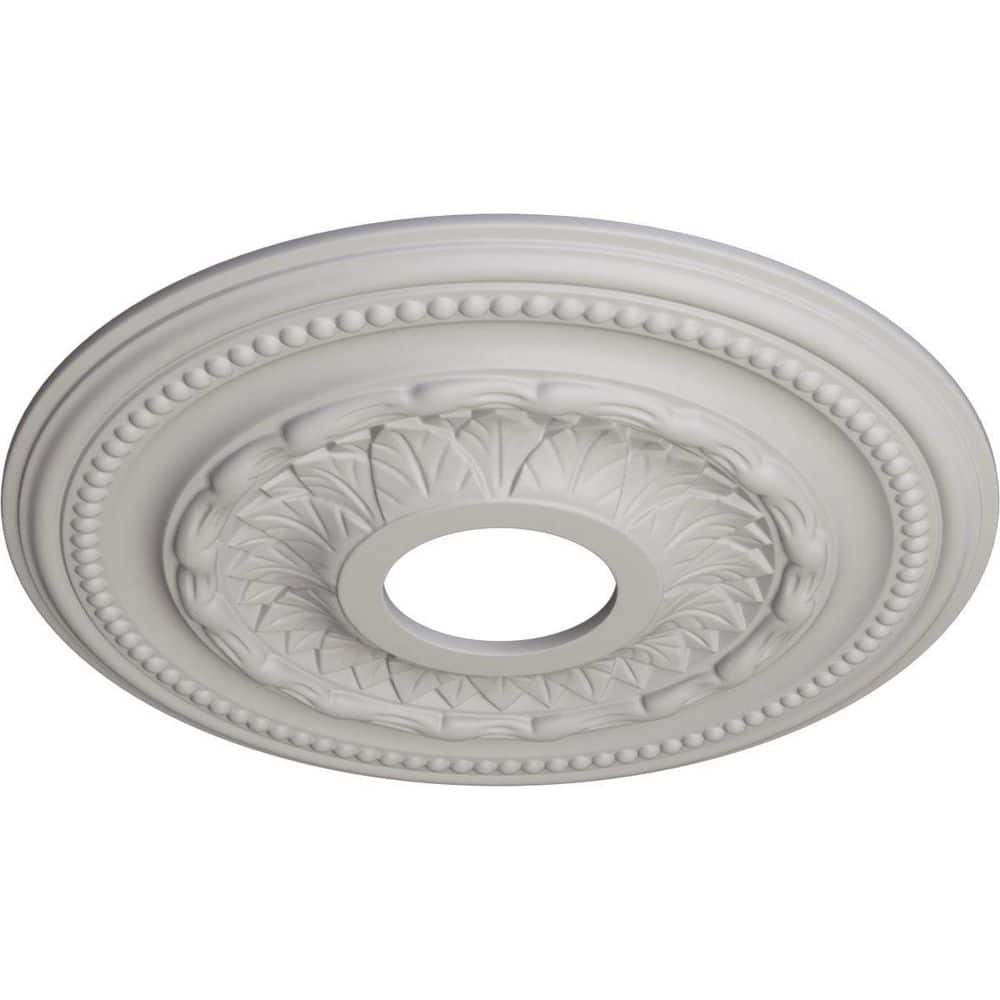 Ultra Pure White Decorative Ceiling Medallion 15.75"