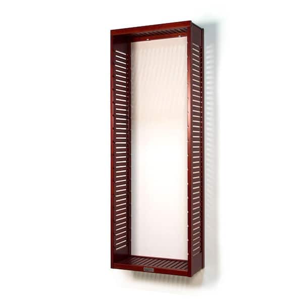 John Louis Home 12 in. Deep Stand Alone Tower Kit in Red Mahogany