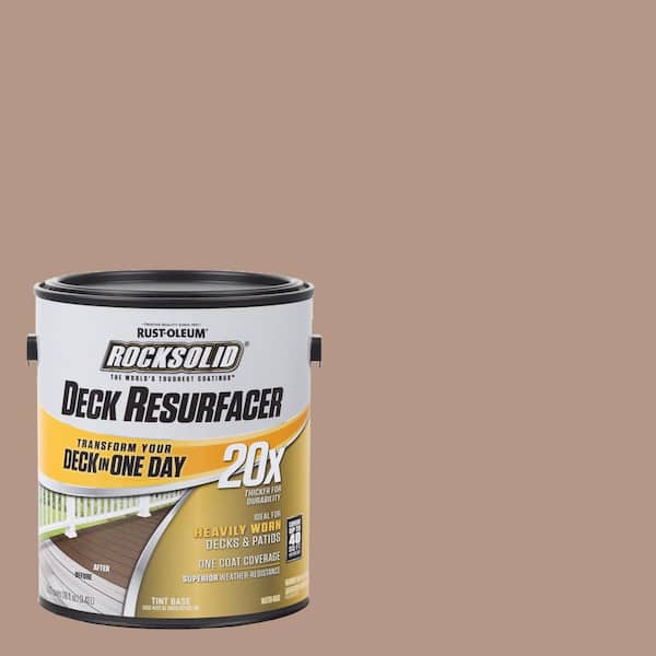 Rust-Oleum RockSolid 1 gal. Clay Exterior 20X Deck Resurfacer