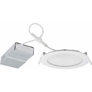Contractor Select WF6E 6 in. White 3000K Canless Integrated LED Recessed Light Trim