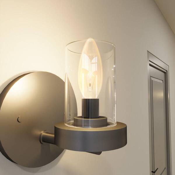 25-Watt B10 E12 Clear Blunt Tip Double Life Incandescent Light Bulb, Soft White 2700K (4-Pack)