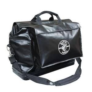 Tool Bag, Vinyl Equipment Bag, Black, Large