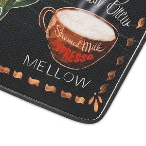 Jamaican Roast Semi Circle Kitchen Mat 18in.x 30in.