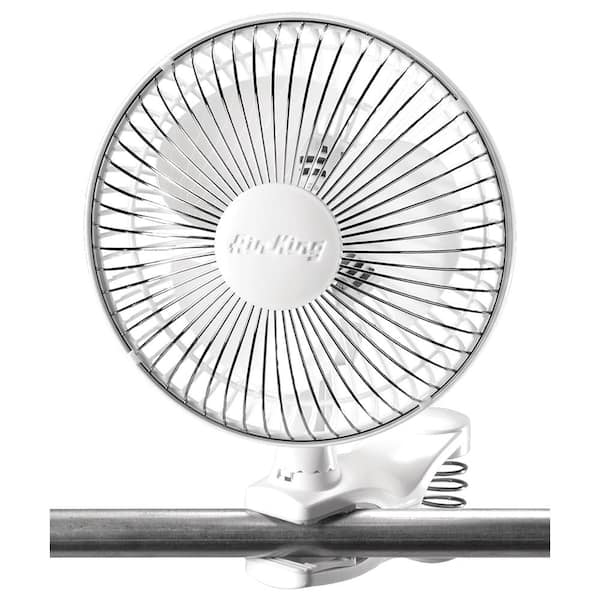 Air King 6 in. Clip on 2-Speed Commercial Grade Desk Fan with Adjustable Head
