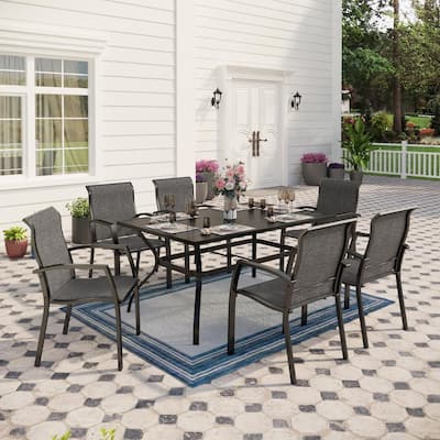 Aluminum Outdoor Dining Set, Sears Bar Table And Stools Swivel Chair Instructions Pdf
