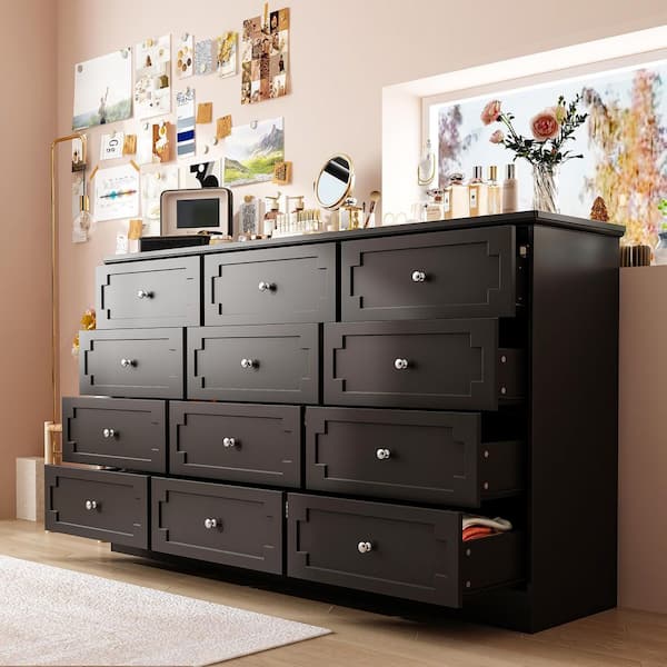 Black - Chest Of Drawers - The Home Depot