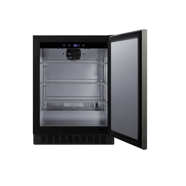 Summit Appliance Shallow Depth 3.1 cu. ft. Mini Fridge in Black