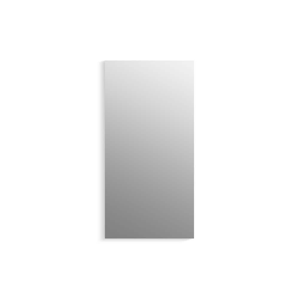 Verdera 40" x 20" Silver Aluminum Medicine Cabinet with Mirror