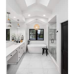 Carrara 24 in. x 24 in. Matte Porcelain Floor and Wall Tile (480 sq. ft./Pallet)