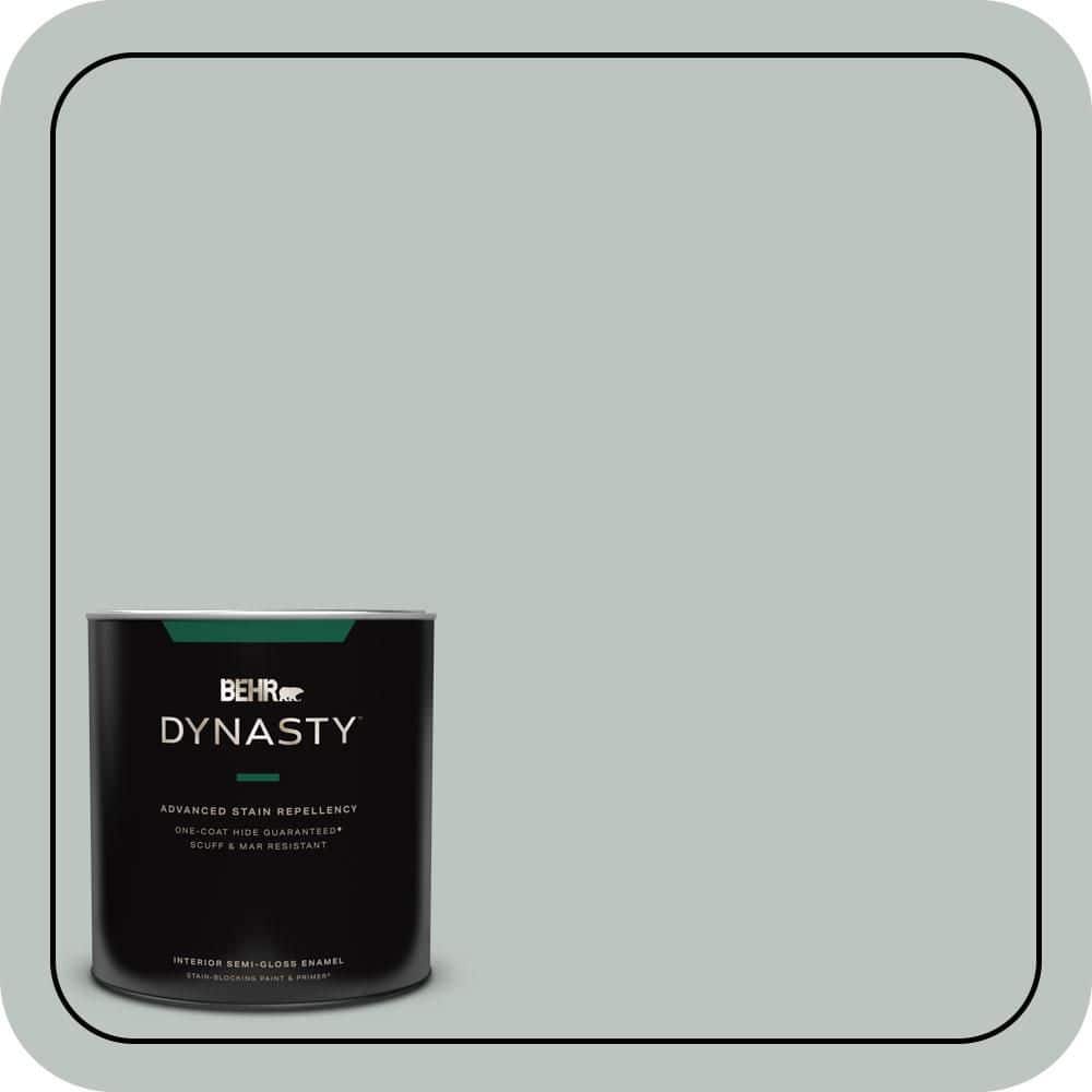 1 qt. #ICC-47 Pewter Tray Semi-Gloss Enamel Interior Stain-Blocking Paint & Primer price history on PriceWatchPro