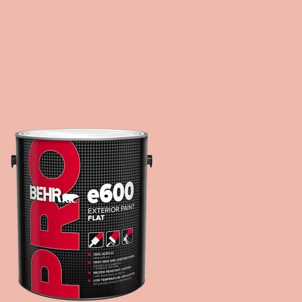 BEHR PRO 1 gal. #M170-3 Carnation Coral Flat Exterior Paint