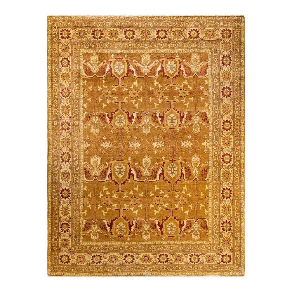Eclectic Yellow 9 ft. x 12 ft. Oriental Wool Indoor Area Rug price history on PriceWatchPro