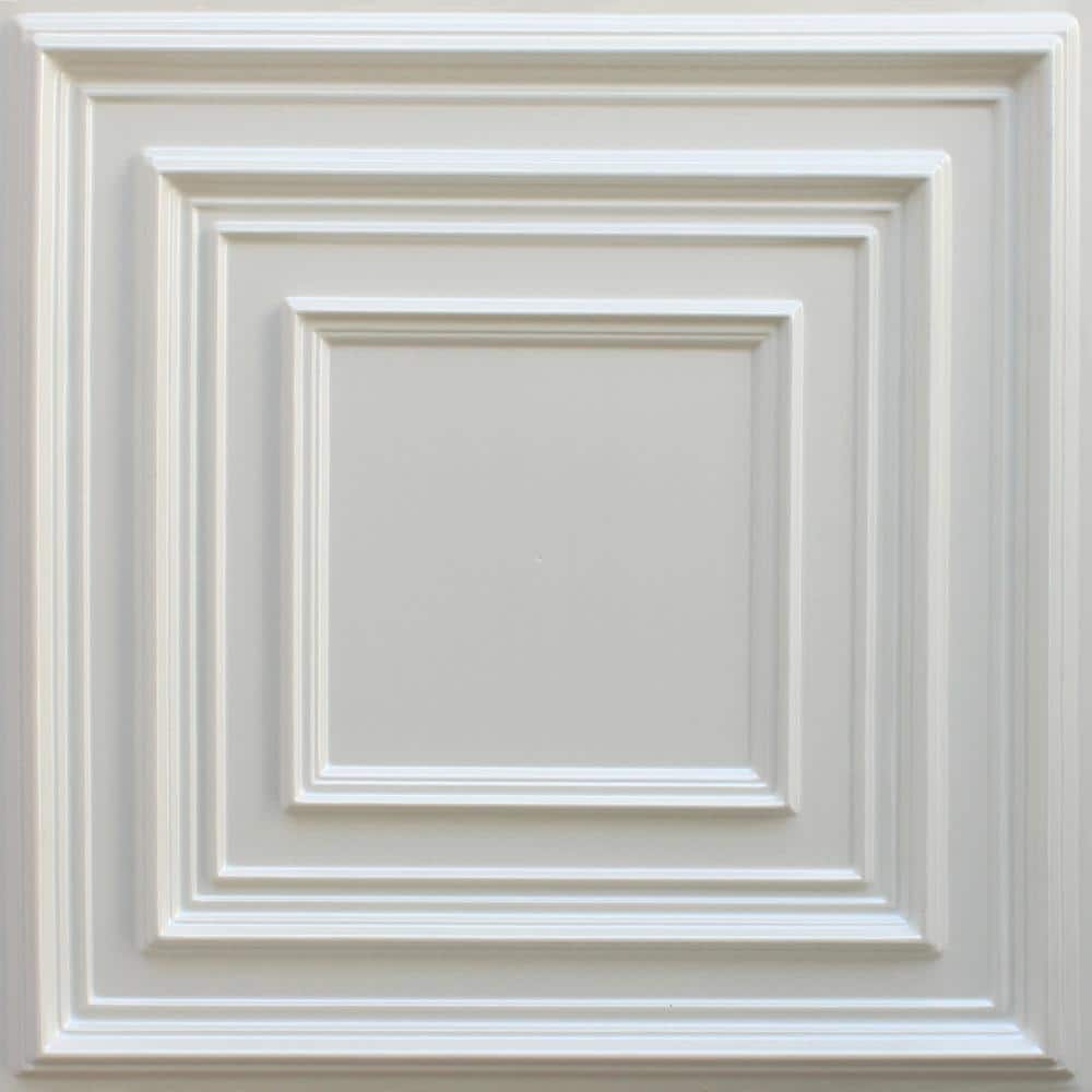 Falkirk Perth Silver 2 ft. x 2 ft. Decorative Traditional Glue Up or Lay In Ceiling Tile (100 sq. ft./case) price history on PriceWatchPro