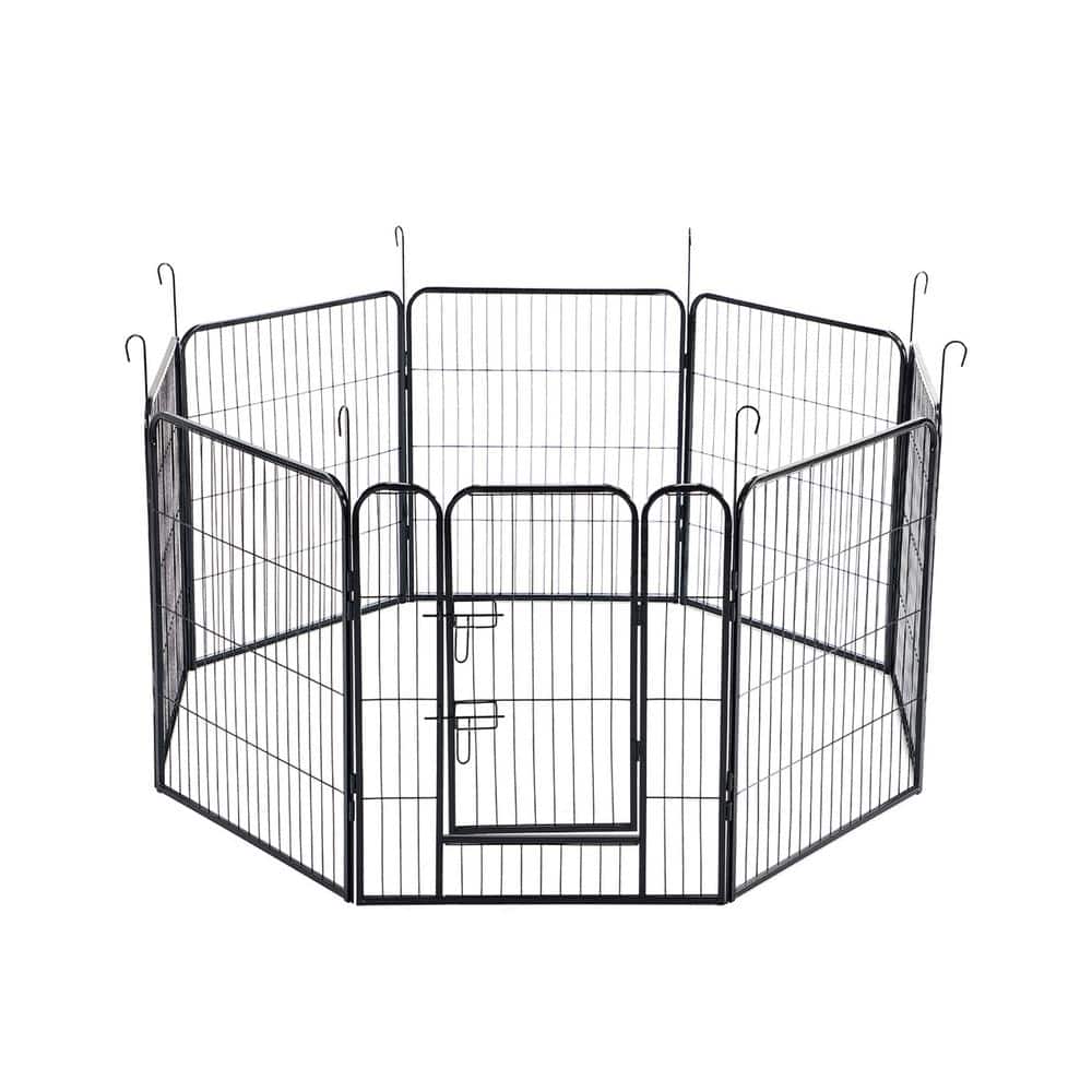 P Siavonce Pet Playpen, Pet Dog Fence Playground, Camping, 32