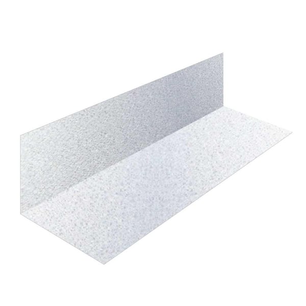 Gibraltar Building Products 4 in. x 5 in. x 10 ft. 26-Gauge Galvalume Steel 90° L Flashing