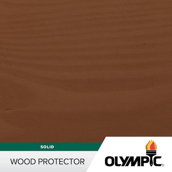 Olympic Wood Protector 1 gal. SC-1084 Timberline Exterior Solid Stain Plus Sealer in One