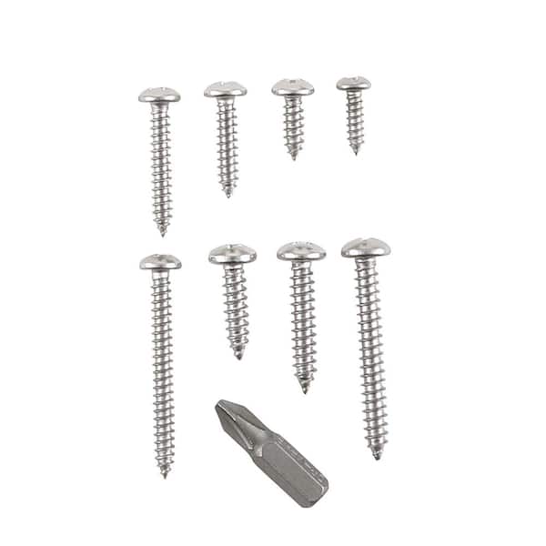 Stainless Steel Phillips Pan Head Self Tapping Screws Assortment Wood Screw Bolt 
