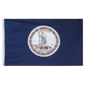 3 ft. x 5 ft. Virginia State Flag