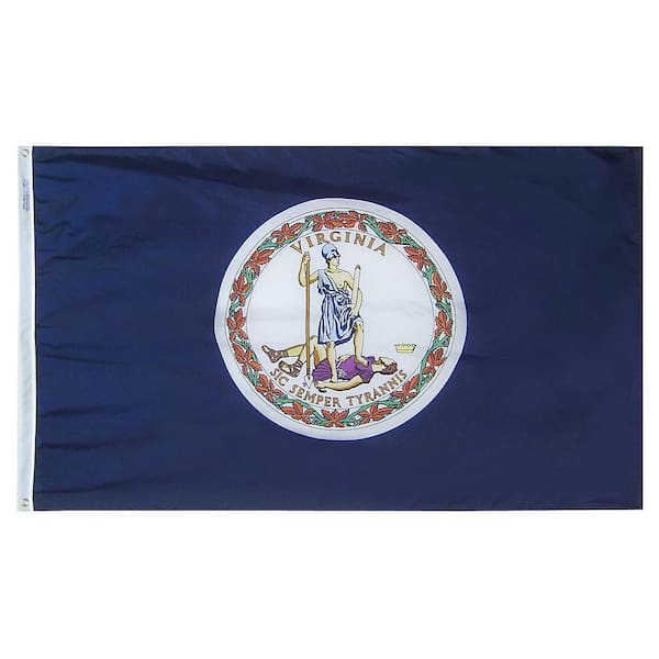 Annin Flagmakers 3 ft. x 5 ft. Virginia State Flag
