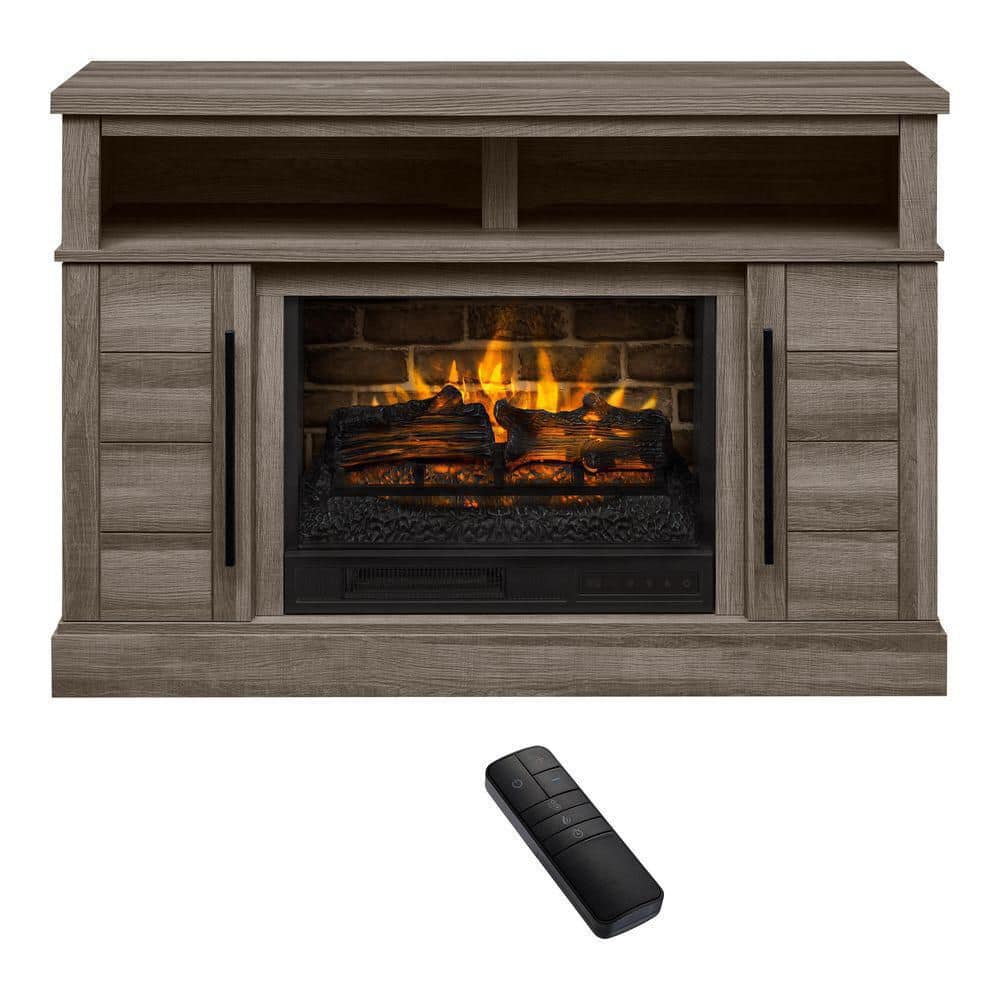 Buy Wolcott 48 in. Freestanding Electric Fireplace TV Stand in Prairie