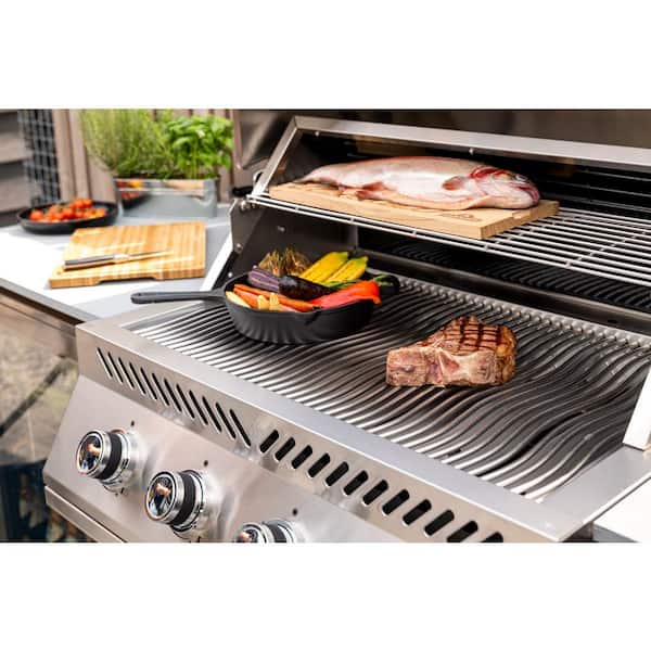 Built-In 500 Series 32 in. 4-Burner Built-In Propane Grill in Stainless Steel