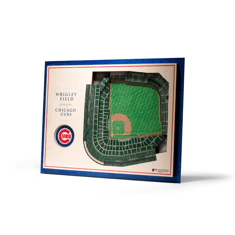 Chicago Cubs Wrigley Field Canvas Art Prints