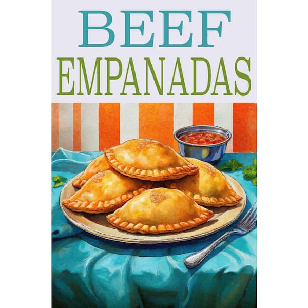 Beef Empanadas by Grotto Studios 1 Piece Unframed Graphic Print Abstract Poster Art Print 24 in. x 36 in.