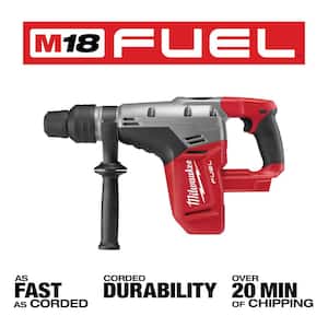 M18 FUEL 18V Lithium-Ion Brushless Cordless 1-9/16 in. SDS-Max Rotary Hammer with 4-1/2 in./5 in. Grinder