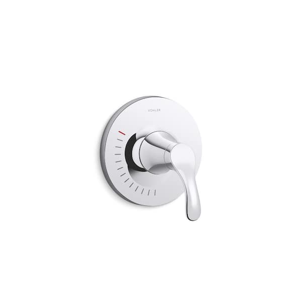 KOHLER Simplice 1-Handle Valve Handle Trim in Polished Chrome (Valve Not Included)