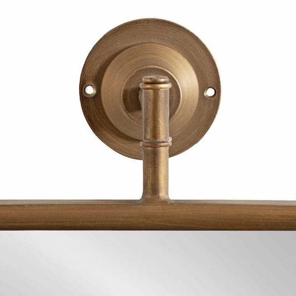 Kate and Laurel Darbridge 24.00 in. W x 46.75 in. H Gold Octagon