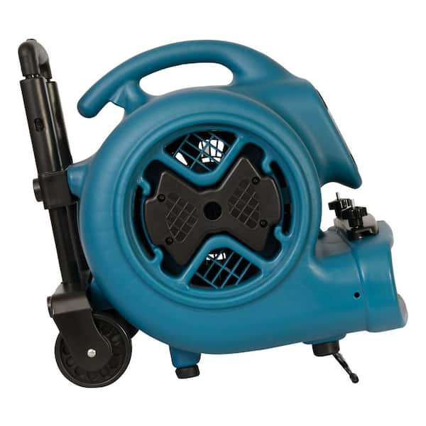 B-Air 1/8 HP Air Mover Carpet Dryer Floor Blower Fan for Home Use in Blue  BA-VP-15-BL - The Home Depot