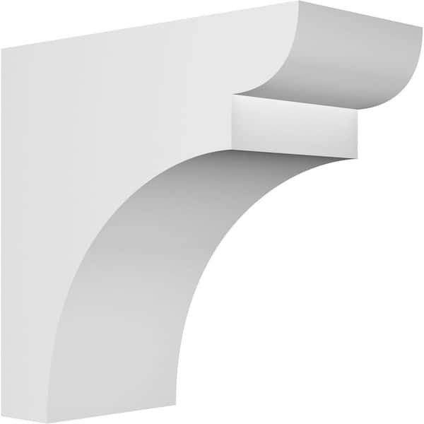 Ekena Millwork Yorktown 4 in. W x 8 in. H x 8 in. D Signature Urethane Polyurethane Corbel