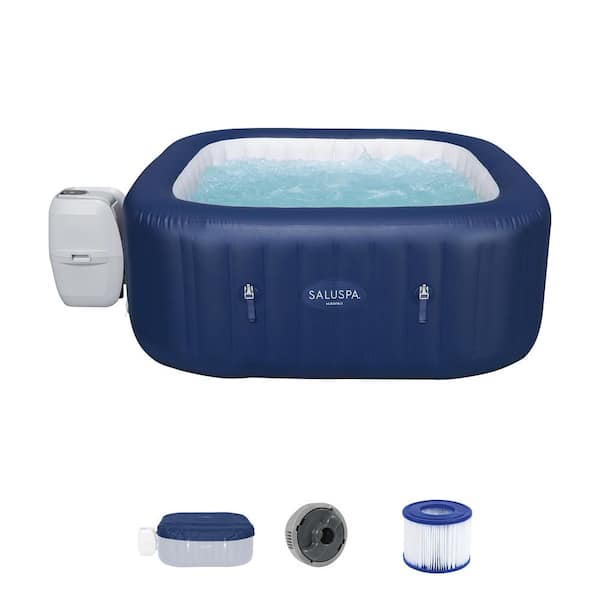 Bestway Hawaii SaluSpa 6-Person Inflatable Hot Tub with 114 AirJets